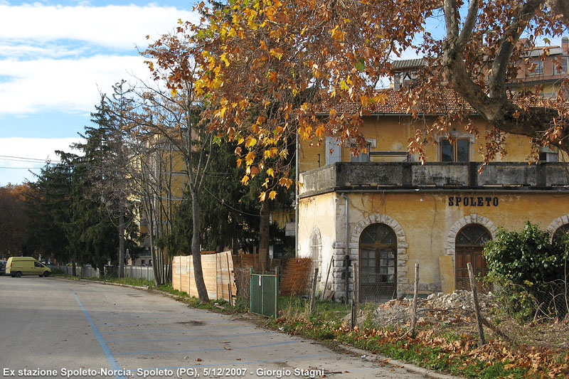 Ferrovie concesse: il patrimonio dilapidato - Spoleto.