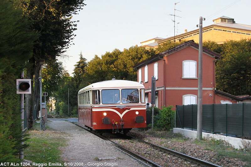Ripostiglio di paesaggi ferroviari - Reggio Emilia.