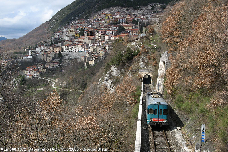 Ripostiglio di paesaggi ferroviari - Capistrello.