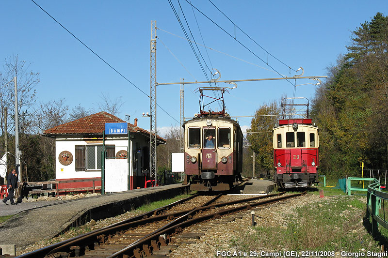 Ferrovia Genova-Casella - Campi.