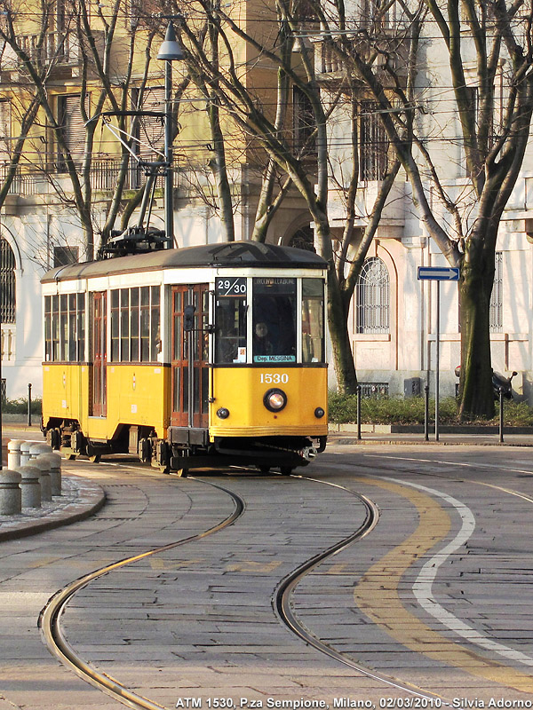 La circonvallazione - Piazza Sempione.