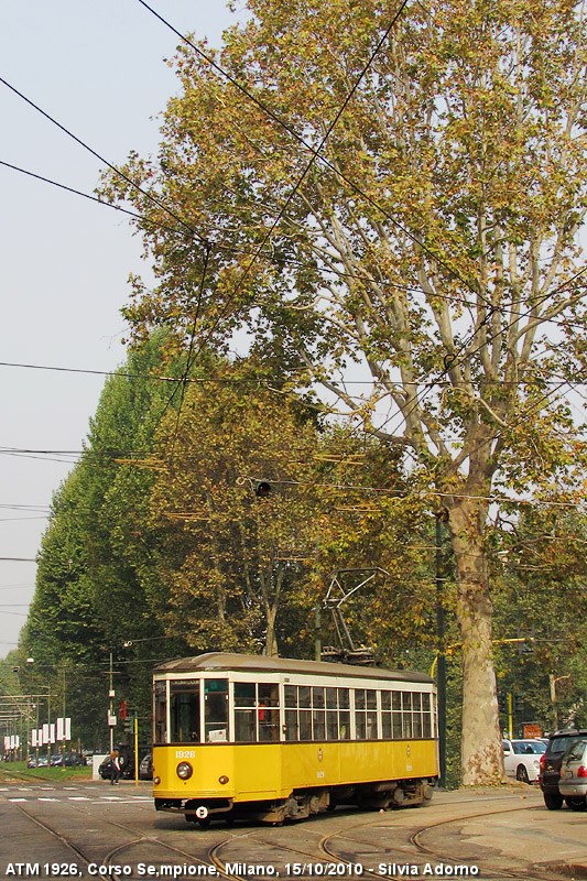 La circonvallazione - Corso Sempione.