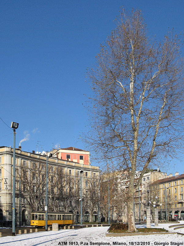 La circonvallazione - Piazza Sempione.