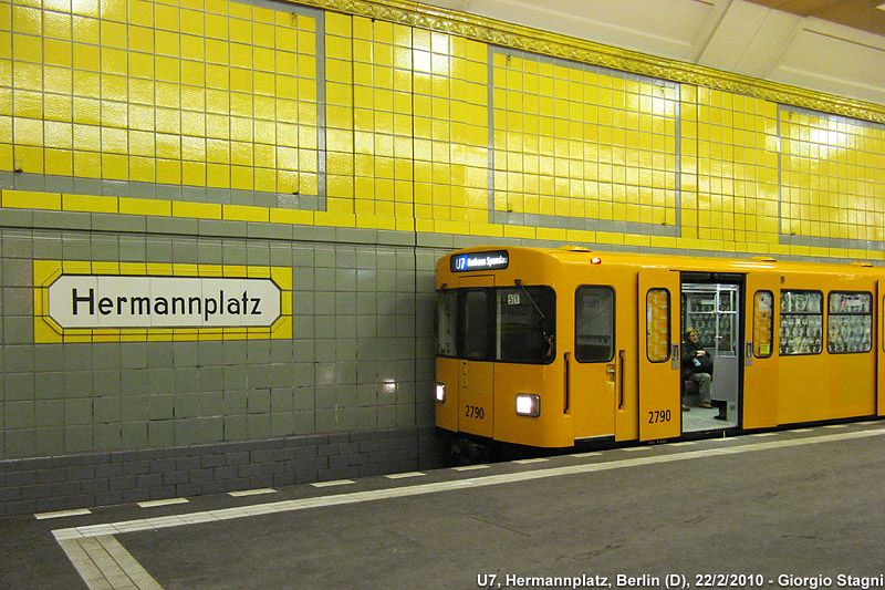 U-Bahn (la metropolitana) - Hermannplatz