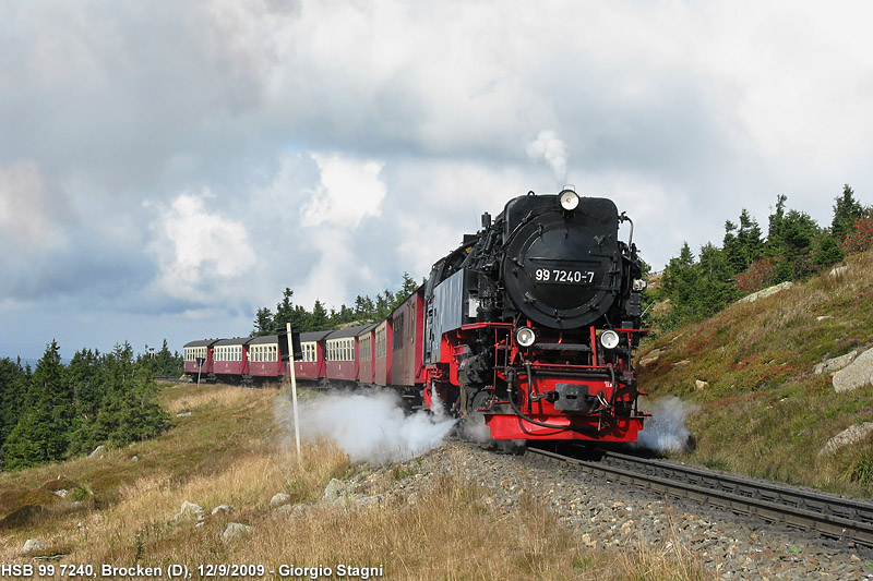 Harzer Schmalspurbahnen - Brocken.