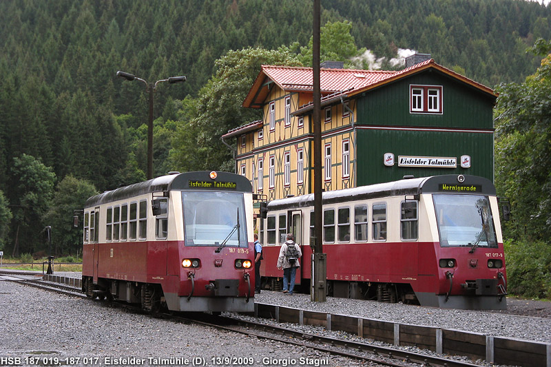 Harzer Schmalspurbahnen - Eisfelder Talmhle.