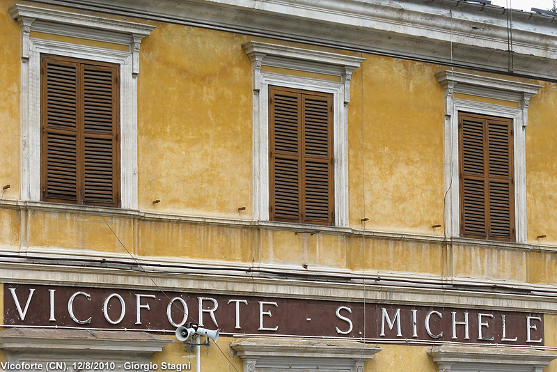 Iscrizioni sulla parete - Vicoforte S.Michele.