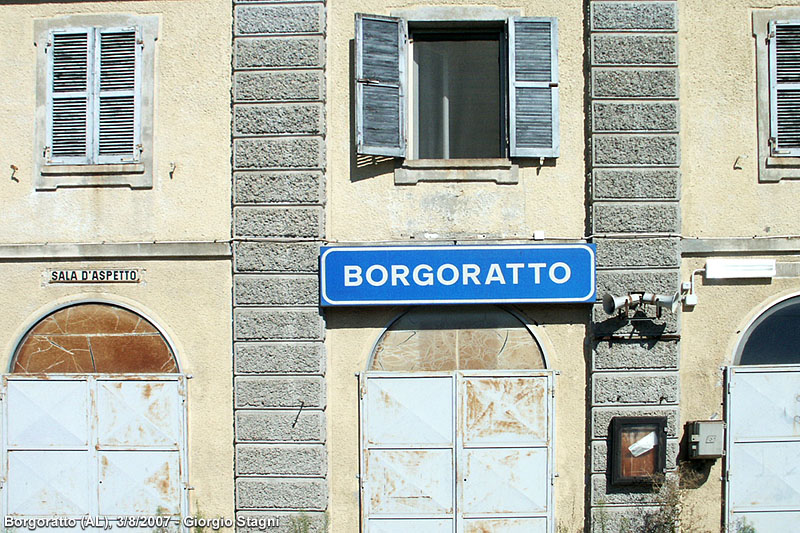 Cartelli blu - Borgoratto.