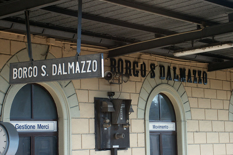 Cartelli neri - Borgo S. Dalmazzo.