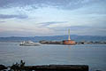 Messina - Il molo che chiude il porto