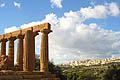 Agrigento - Tempio di Giunone e vista sulla citt