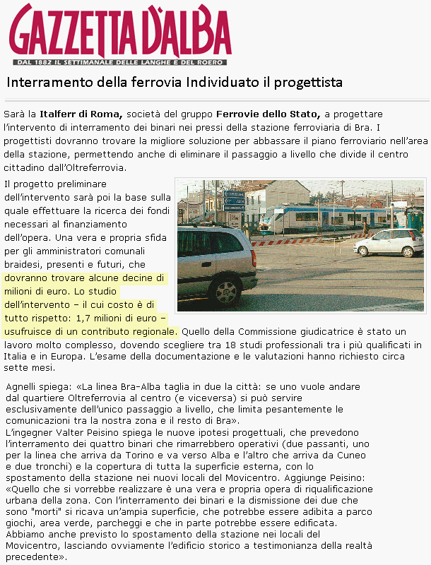 Riqualifichiamo... a Torino e Bra - Interriamo a Bra.