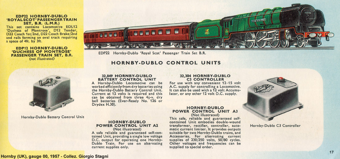 Electric Trains, gauge 00 (16.5 mm) - Alimentatori.