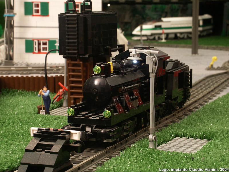 Il treno LEGO - Sosta in deposito