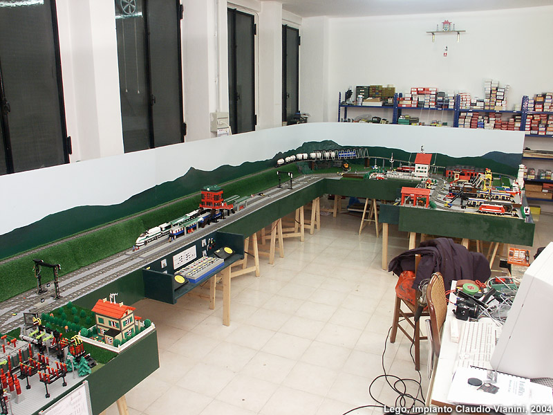Il treno LEGO - Vista d'insieme