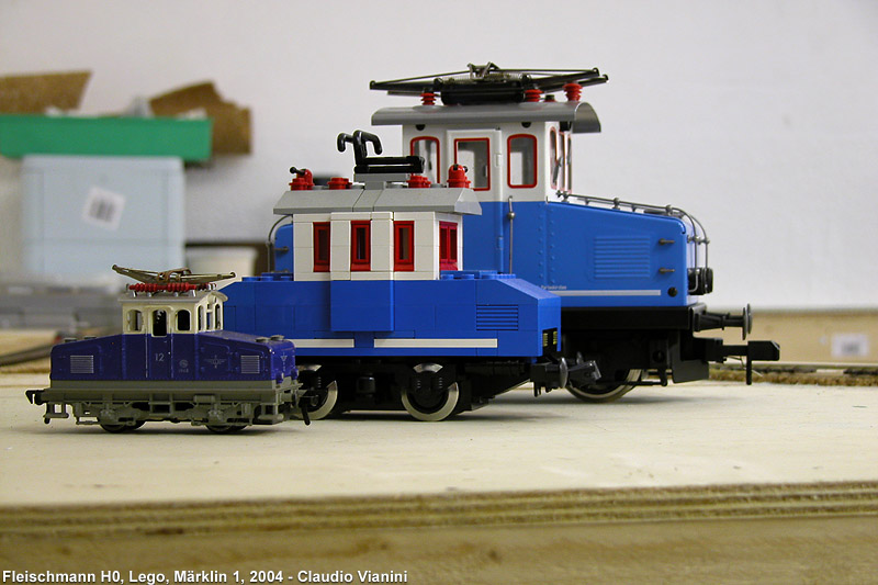Il treno LEGO - Confronto di dimensioni