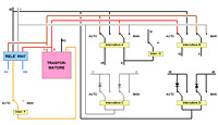 Un ovale da 70 cm - Schema elettrico.