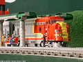 Il treno LEGO - Locomotiva Santa Fe