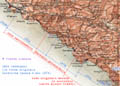 Da Sestri Levante a Framura - Carta 1:250.000