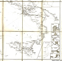 Italia ferroviaria, 1876 - Meridione.