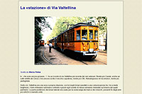 Tram vintage - La stazione di Via Valtellina.