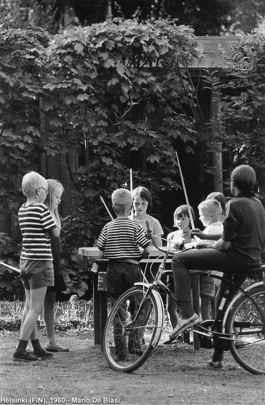 Cinque continenti in bici - Helsinki (FIN), 1960.