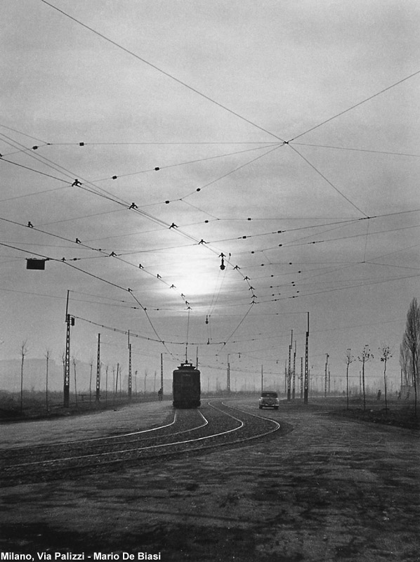 Milano di Mario De Biasi - Via Palizzi.