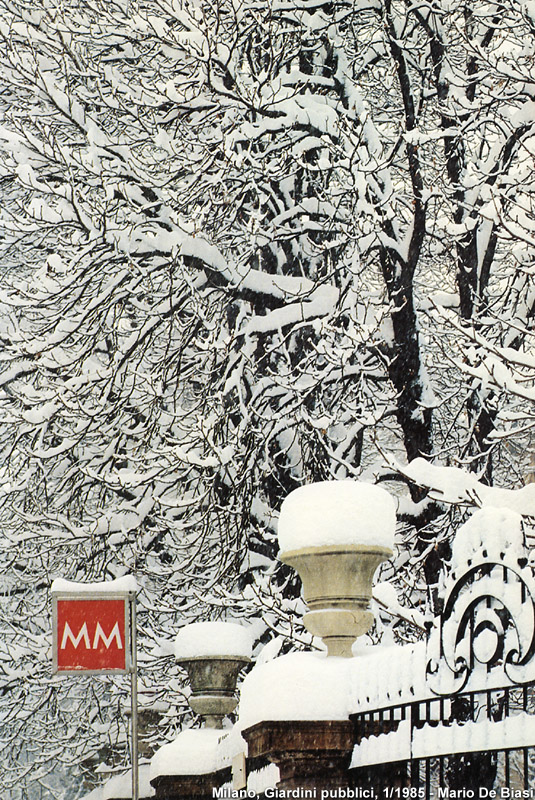Milano citt imprevista (1985) - Giardini pubblici.