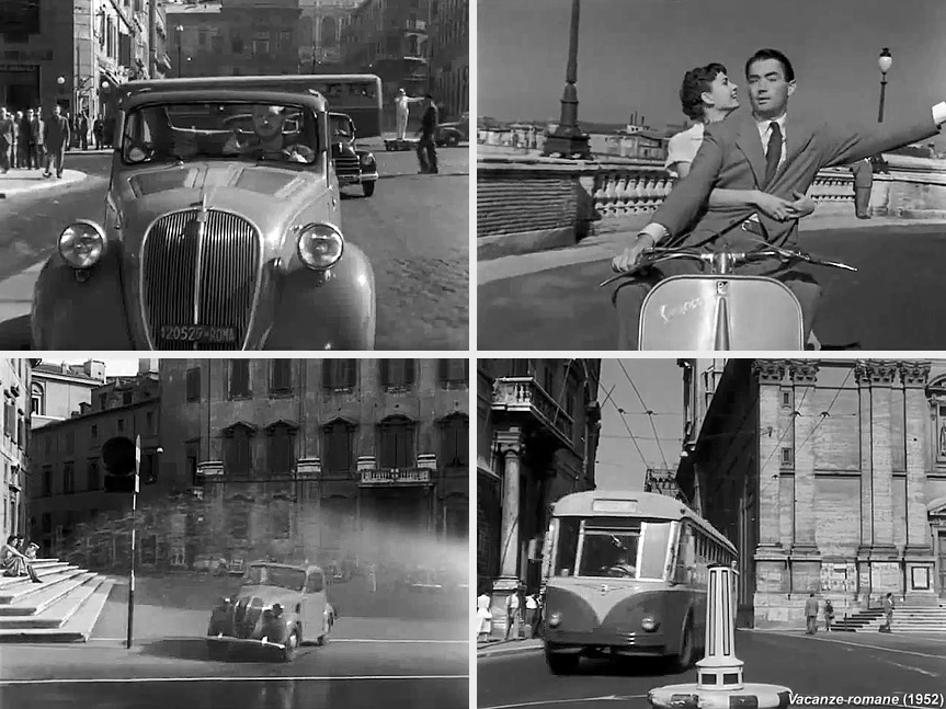 Filobus al cinema - Vacanze romane 4.