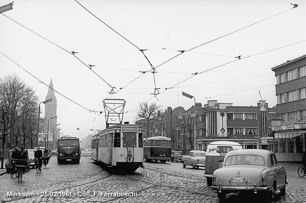 Le ferrovie vicinali belghe (SNCV/NMVB) - Merksem.