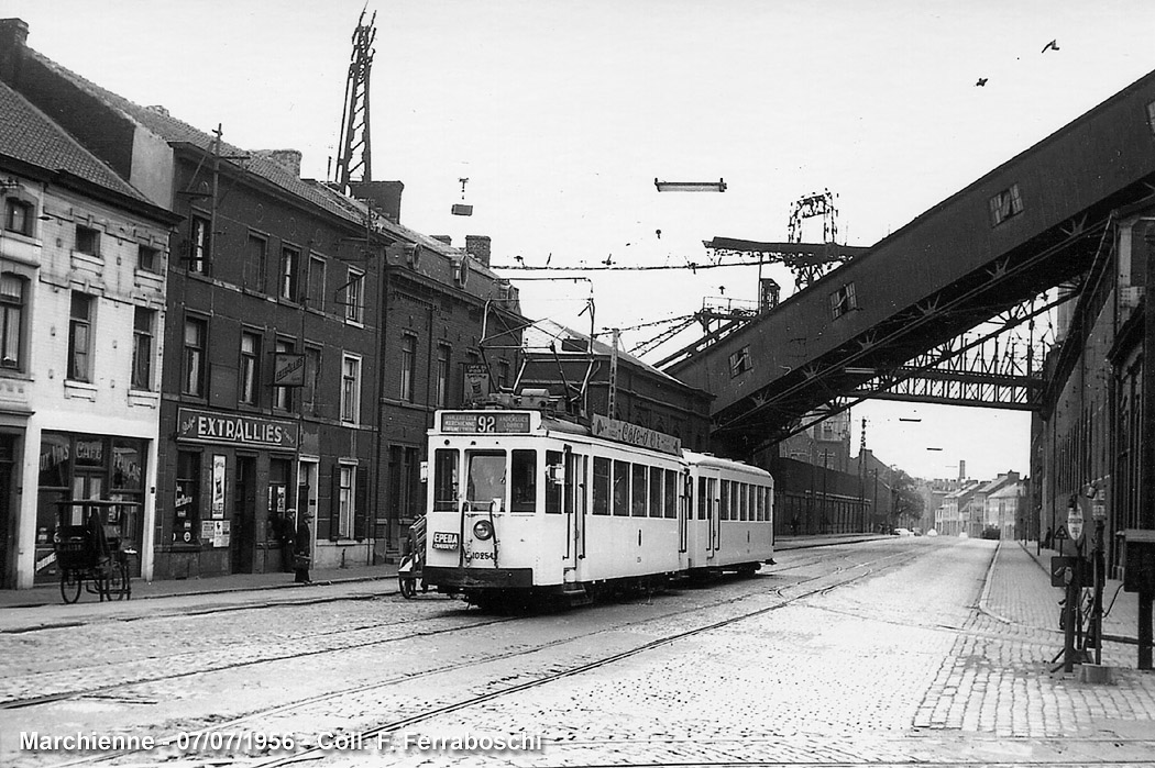 Le ferrovie vicinali belghe (SNCV/NMVB) - Marchienne.