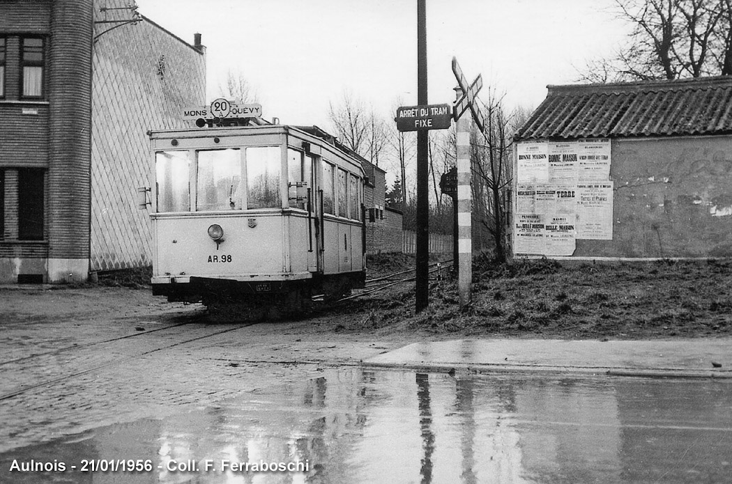 Le ferrovie vicinali belghe (SNCV/NMVB) - Aulnois.