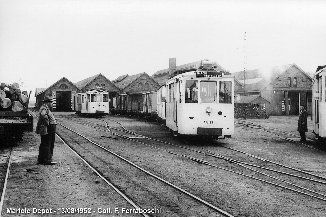 Le ferrovie vicinali belghe (SNCV/NMVB) - Marloie.