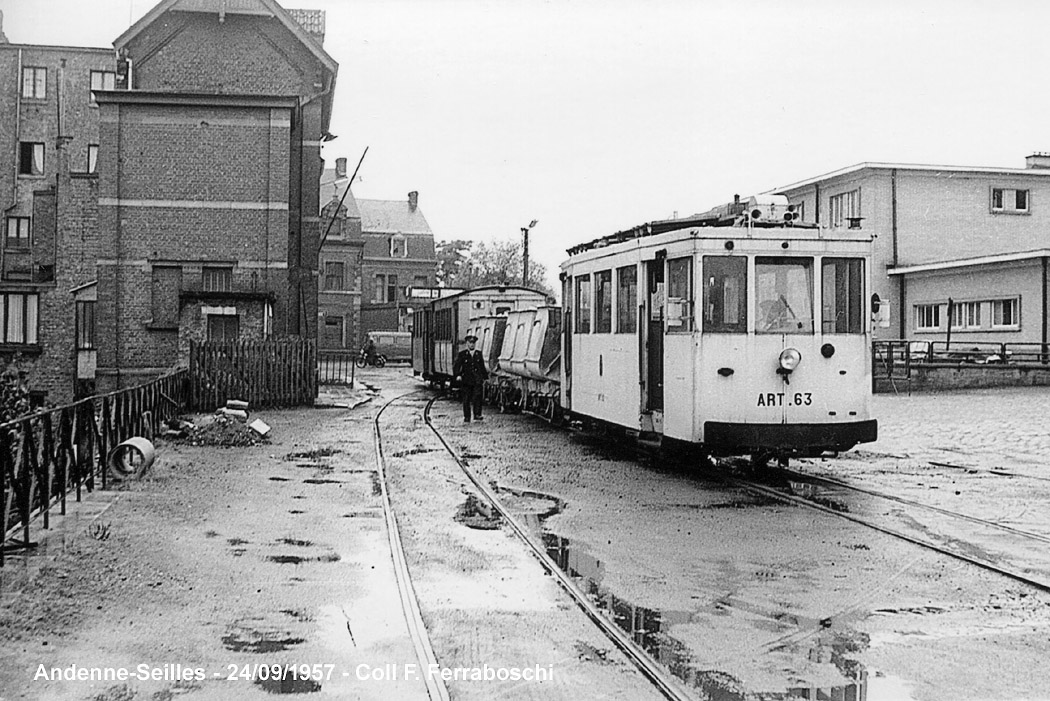 Le ferrovie vicinali belghe (SNCV/NMVB) - Andenne.