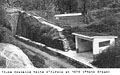 La linea del Tenda durante la ricostruzione - 13. Airole, 1978.