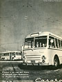 Pubblicit di filobus (anni '50) - Casaro (Atene).