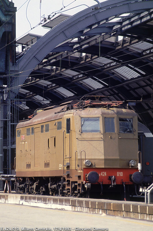 Trazione elettrica milanese - Milano Centrale.