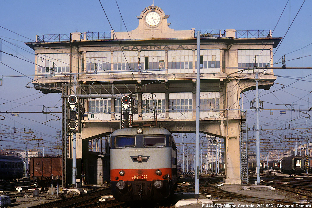 Il tempo delle E.444 - Milano Centrale.