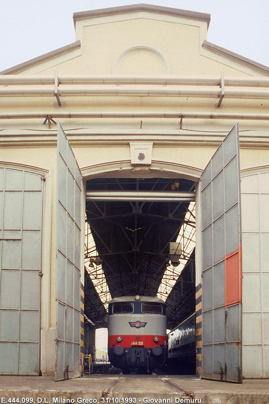 Trazione elettrica milanese - Milano Greco.