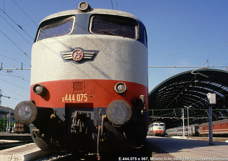 Trazione elettrica milanese - Milano Centrale.
