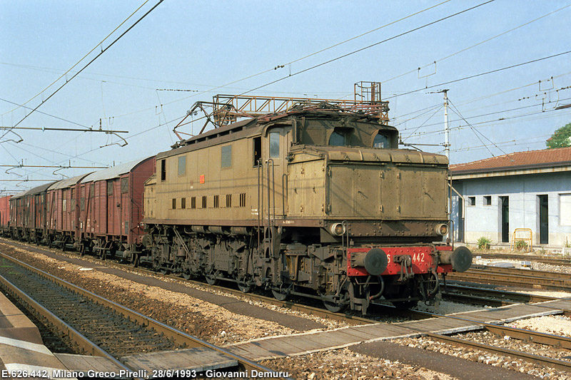 Trazione elettrica milanese - Milano Greco.