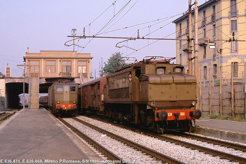 Trazione elettrica milanese - Porta Romana.