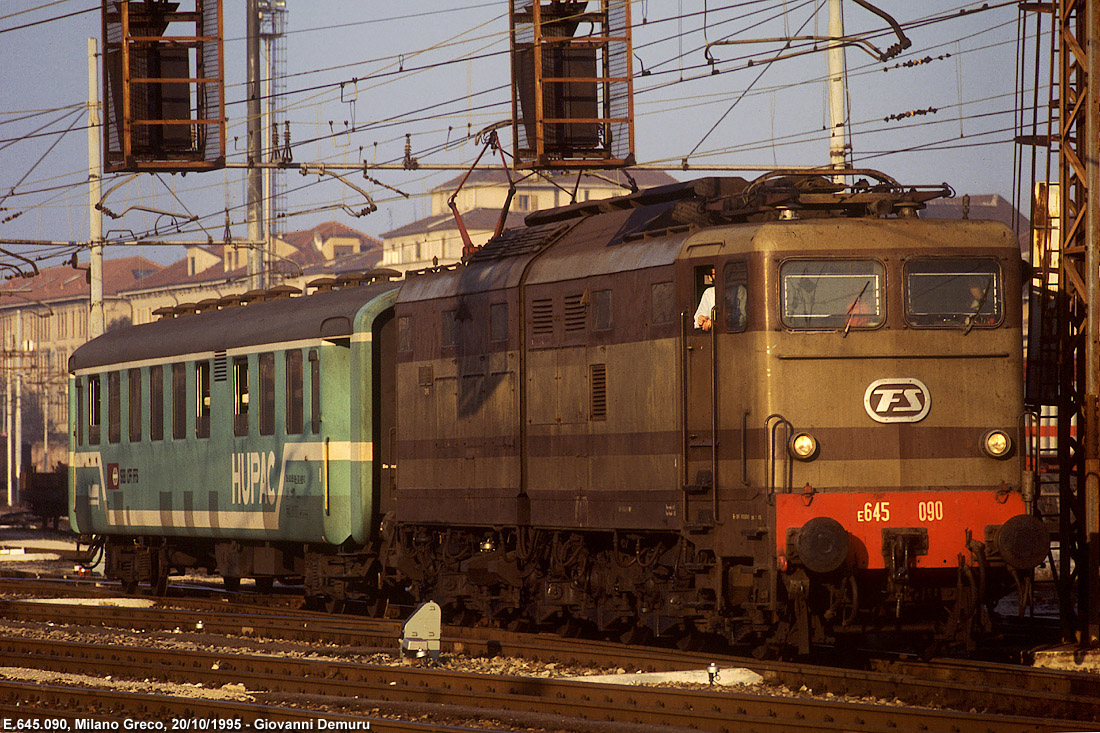 Trazione elettrica intorno a Milano - Milano Greco.