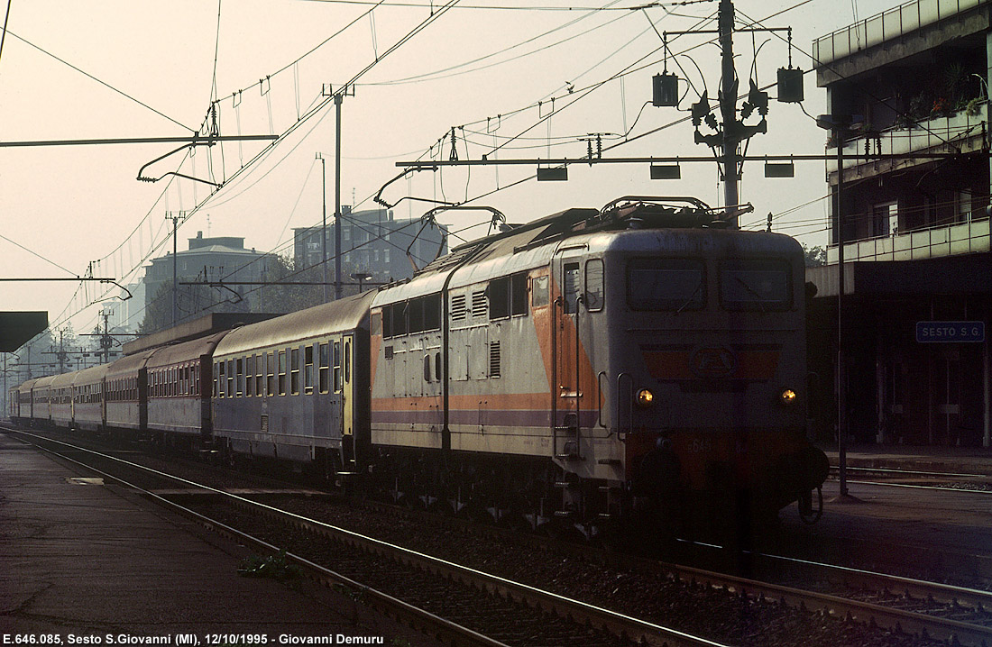 Trazione elettrica intorno a Milano - Sesto S.Giovanni.