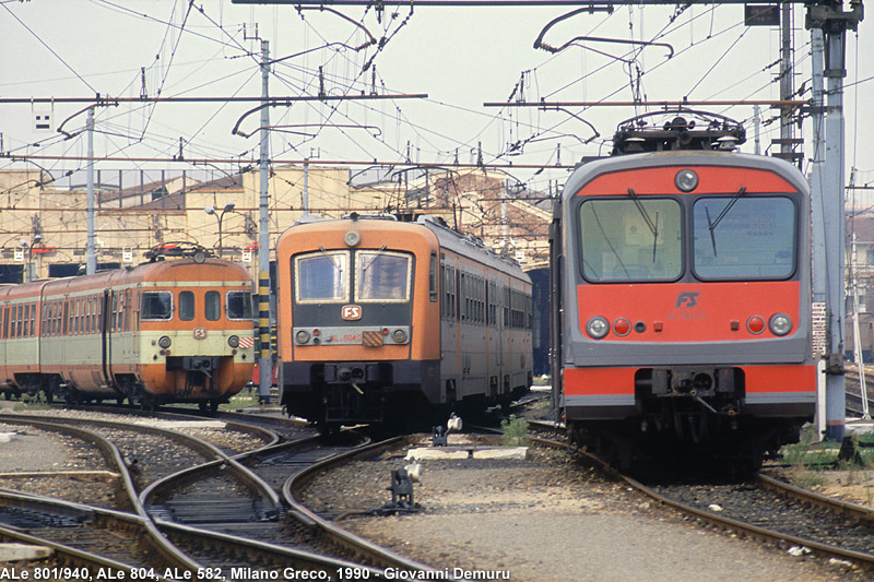 Trazione elettrica milanese - Milano Greco.