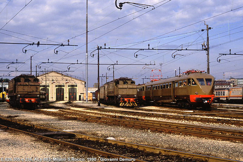 Trazione elettrica milanese - Milano S.Rocco.