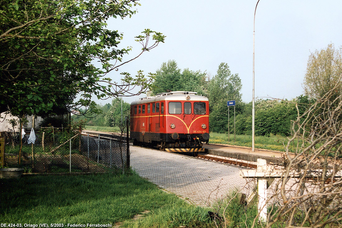 Ferrovia Adria-Mestre - Oriago.