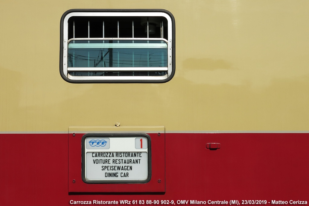 Dettagli - Carrozza TEE.