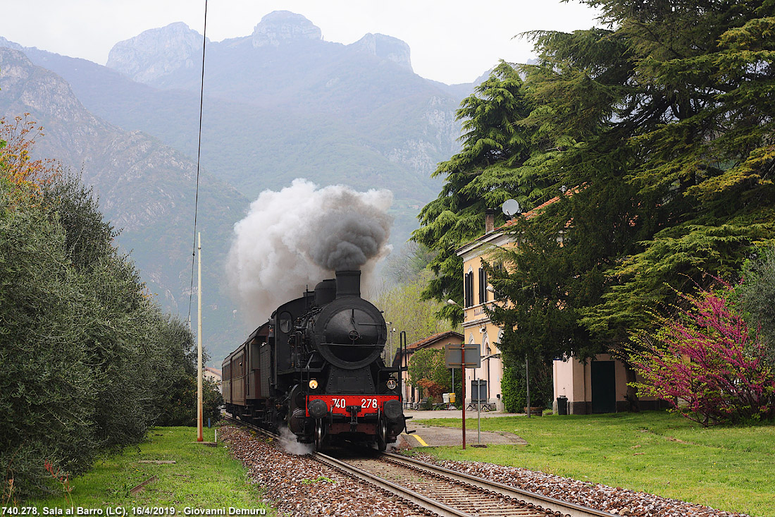 Vapore a Varallo e Lecco (2019) - Sala al Barro.