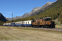 Treni storici - Ge 6/6 I 415, Bever.